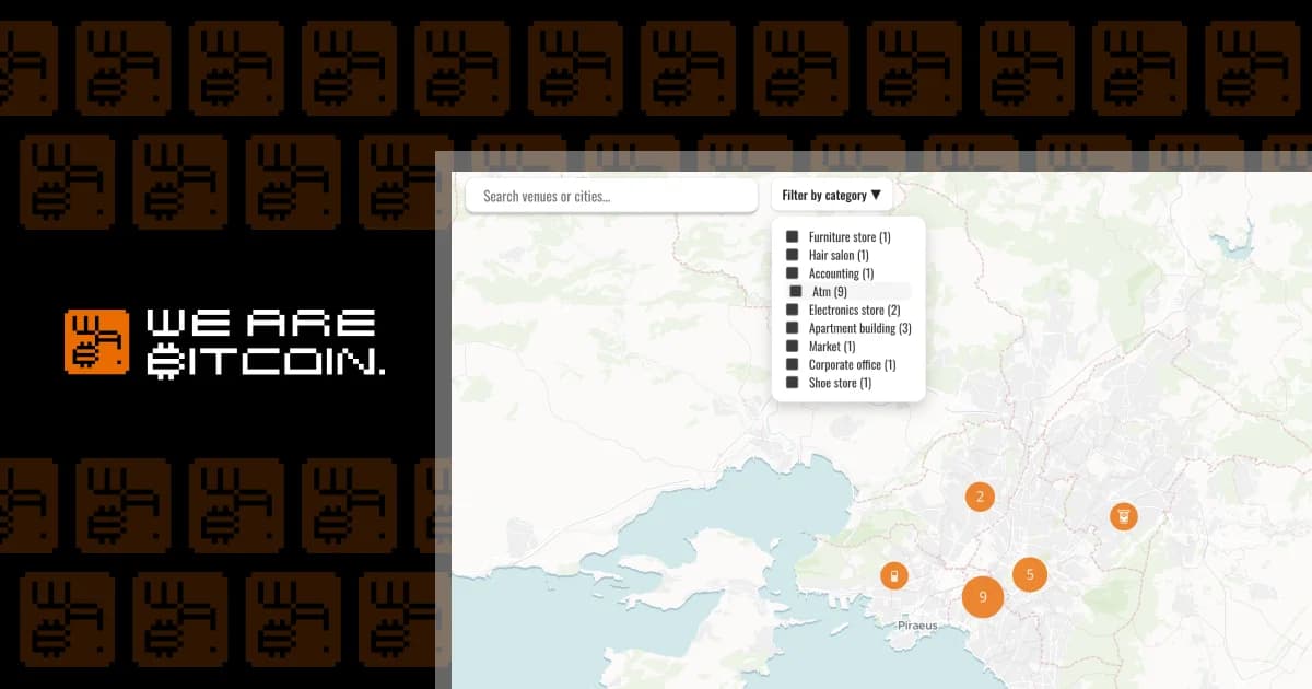 How We Use OpenStreetMap to Build the Bitcoin Map at WeAreBitcoin.org