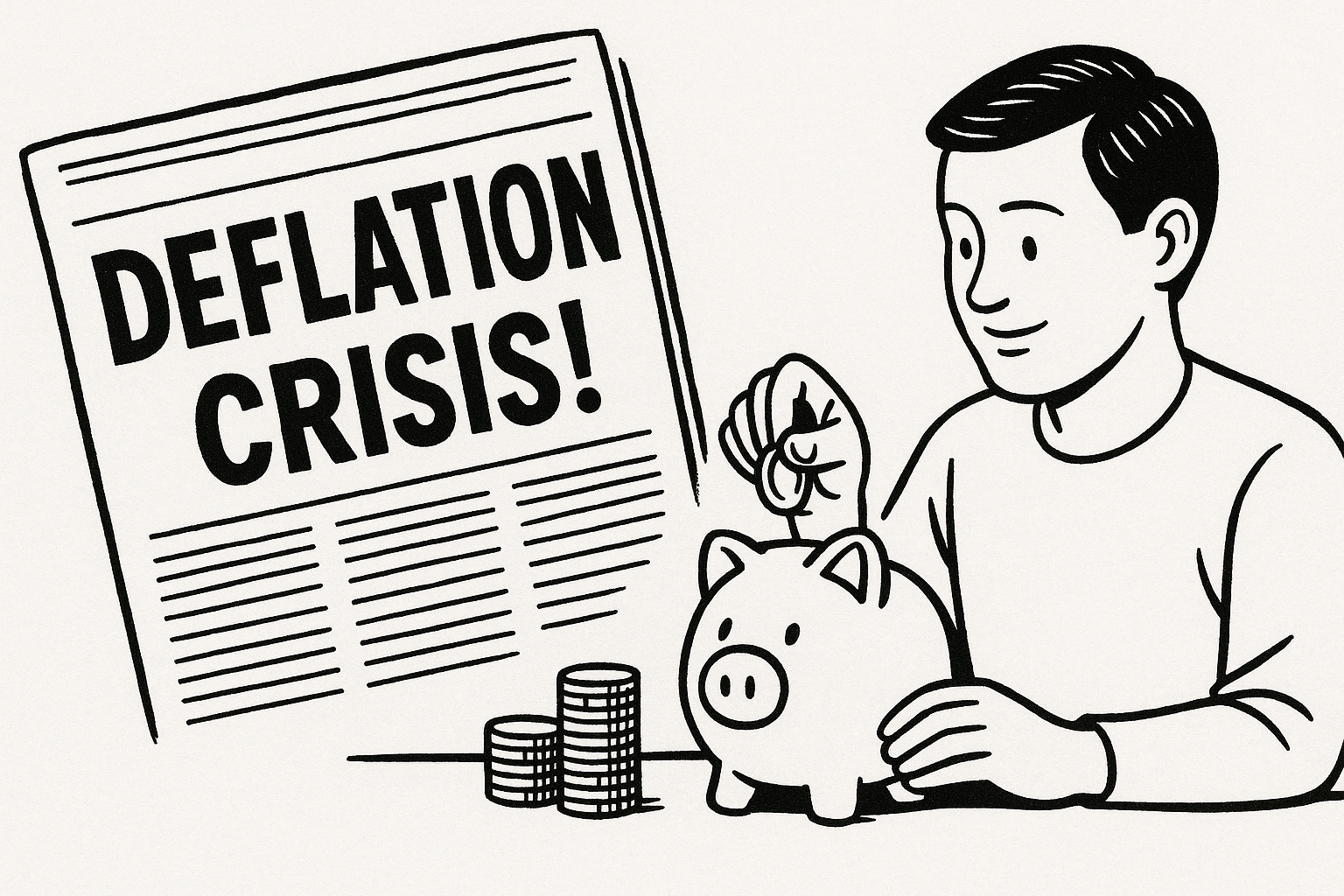 Deflation Newspaper